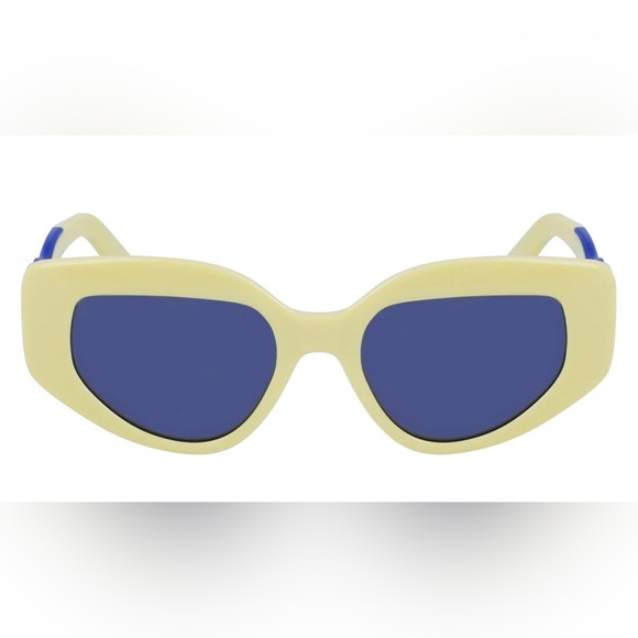 Karl Lagerfeld Accessories - Karl Lagerfeld KL6144S Sunglasses Women Shiny Yellow 50mm